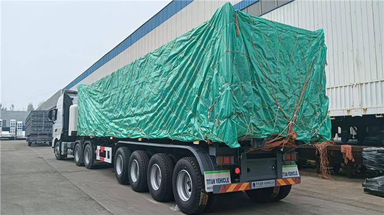 4 Axle 80 Ton Dump Truck Trailer for Sale In Nigeria Lagos