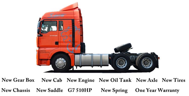 Used Sitrak G7 510HP Truck Head Price for Sale In Nigeria Lagos