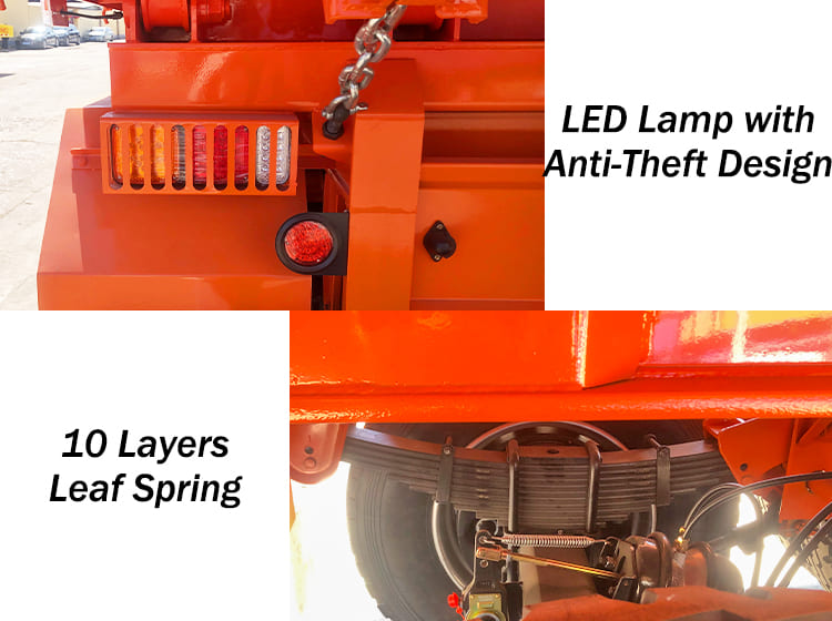 Heavy Duty Hydraulic End Dump Truck Semi Trailers Prices in Nigeria | Dumper Trailer for Sale