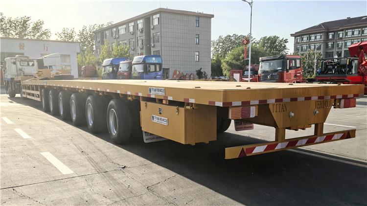Extendable Flatbed Semi Trailer for Sale In Nigeria - Telescopic Trailer