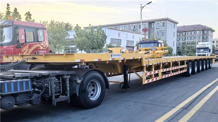 Extendable Flatbed Semi Trailer for Sale In Nigeria - Telescopic Trailer
