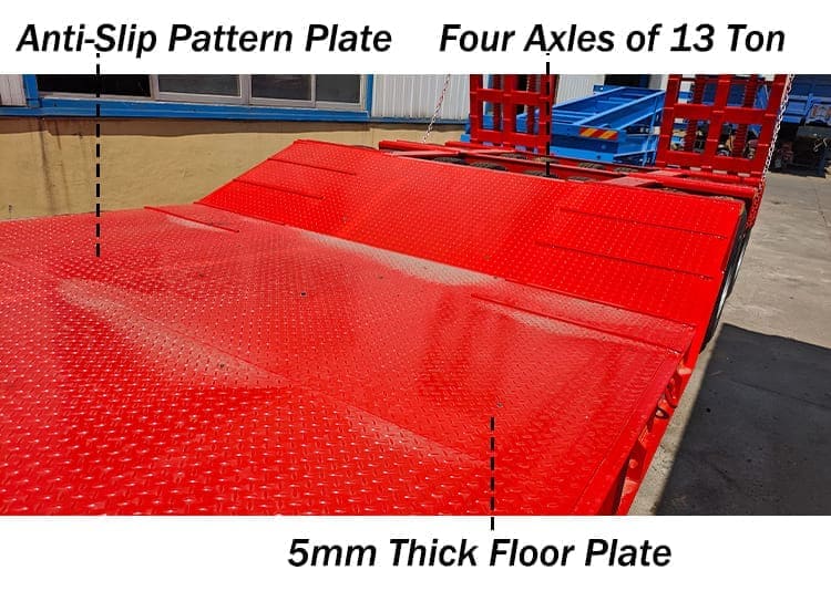 Heavy Duty Low Bed Trailer Price Types for Sale in Nigeria