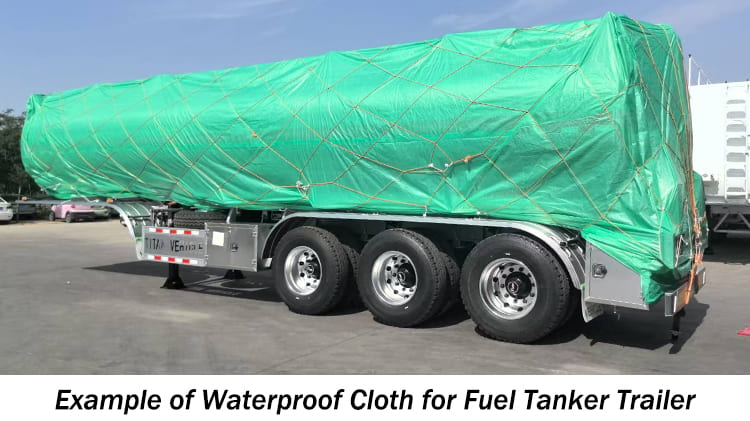 45000 Liters Aluminum Fuel Tanker Trailer for Sale in Nigeria