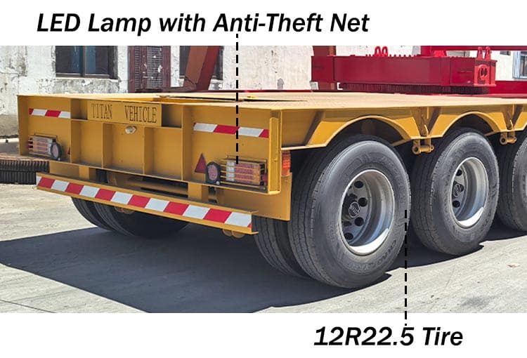 3 Axle RGN Lowboy Trailer for Sale in Nigeria Abuja