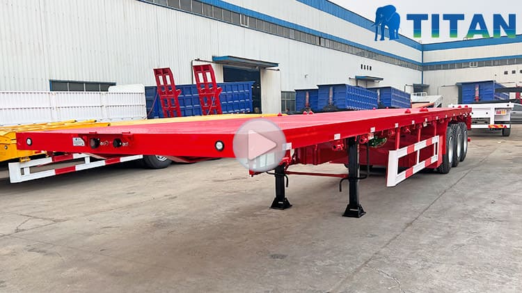 3 Axle Flatbed Trailer for Sale in Nigeria