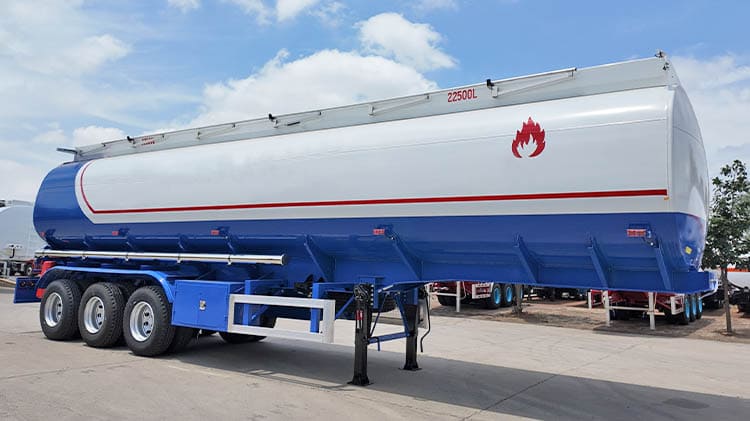45000L Crude Oil Tanker Trailer for Sale in Nigeria