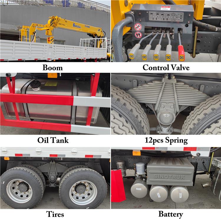 Howo 12 Ton Crane Truck for Sale In Nigeria Lagos