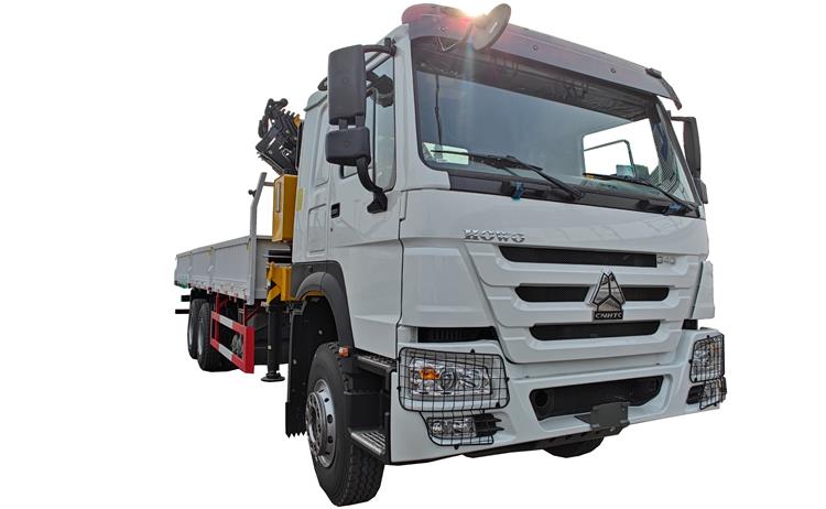 Howo Truck Mounted Crane for Sale In Nigeria