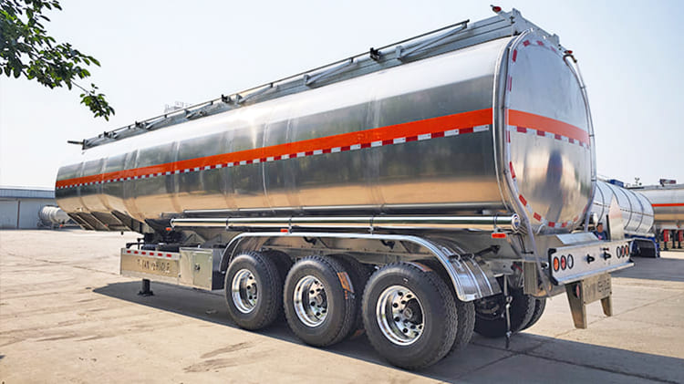 Aluminum Fuel Tanker Trailers for Sale in Nigeria