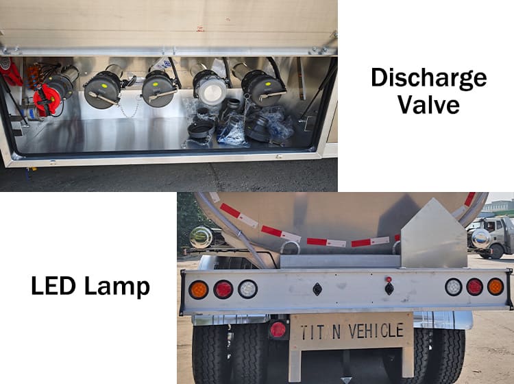 Aluminum Fuel Tanker Trailers for Sale in Nigeria