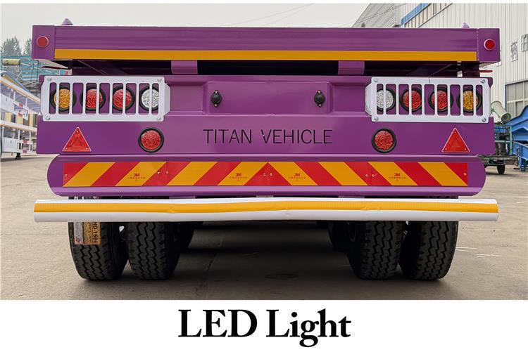 4 Axle 40ft Flatbed Semi Trailer for Sale In Nigeria Lagos