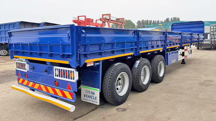3 Axle Drop Side Trailer for Sale in Nigeria