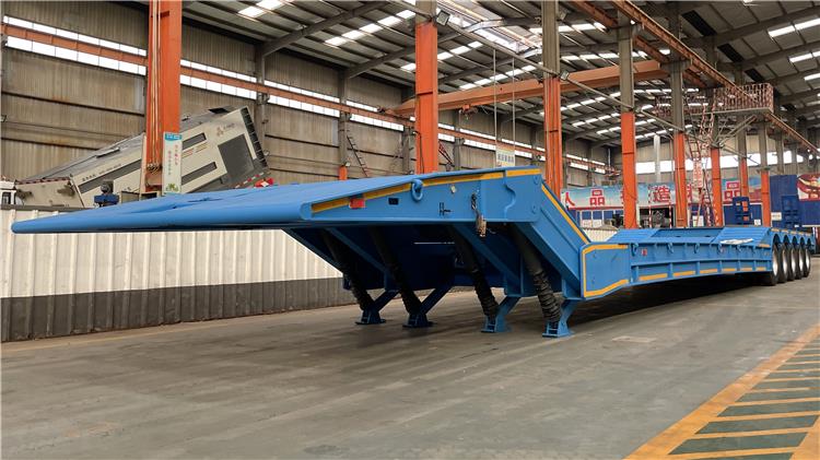 5 Axle Folding Gooseneck Trailer for Sale In Nigeria