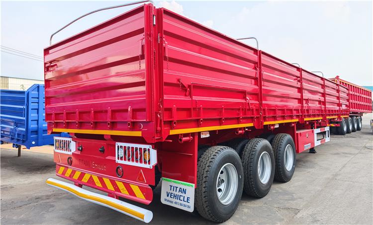 Tri Axle Side Wall Trailer for Sale In Nigeria Lagos