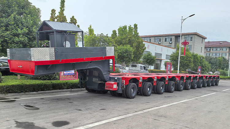 12 Axle Nicolas SPMT Trailer for Sale in Nigeria Abuja