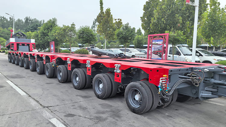 12 Axle Nicolas SPMT Trailer for Sale in Nigeria Abuja