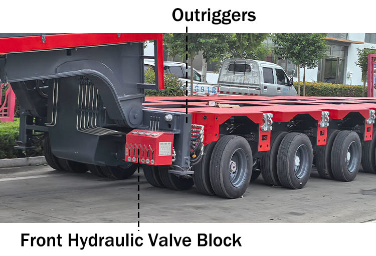 12 Axle Nicolas SPMT Trailer for Sale in Nigeria Abuja