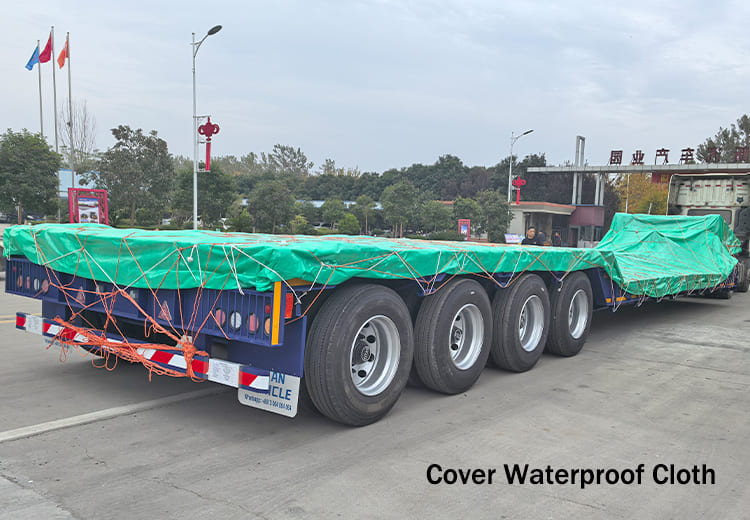 4 Axle RGN Lowboy Trailer for Sale in Nigeria