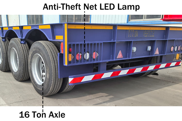 4 Axle RGN Lowboy Trailer for Sale in Nigeria