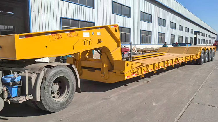 4 Axle RGN Lowboy Trailer for sale in Nigeria
