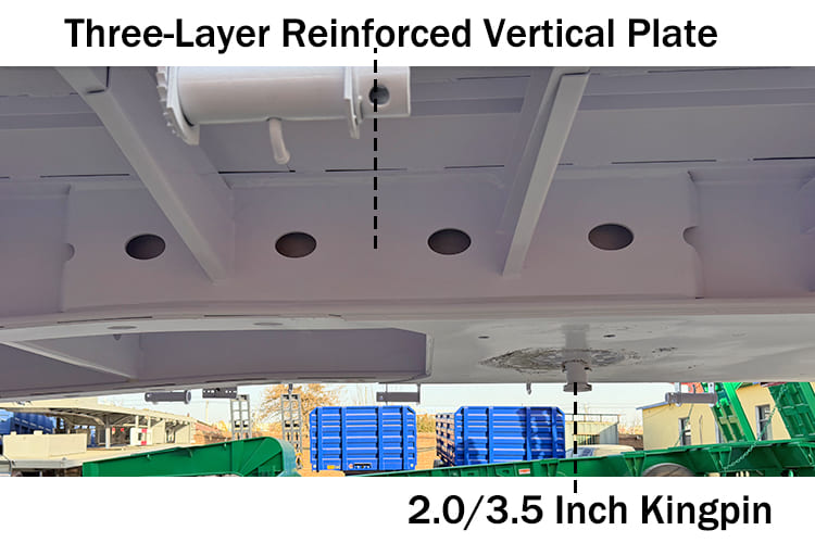 2026 New 3 Axle 40 Ft Flatbed Semi Trailer for Sale in Nigeria