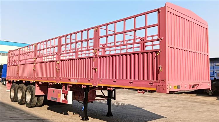 60 Ton Fence Cargo Trailer for Sale Price In Nigeria Lagos