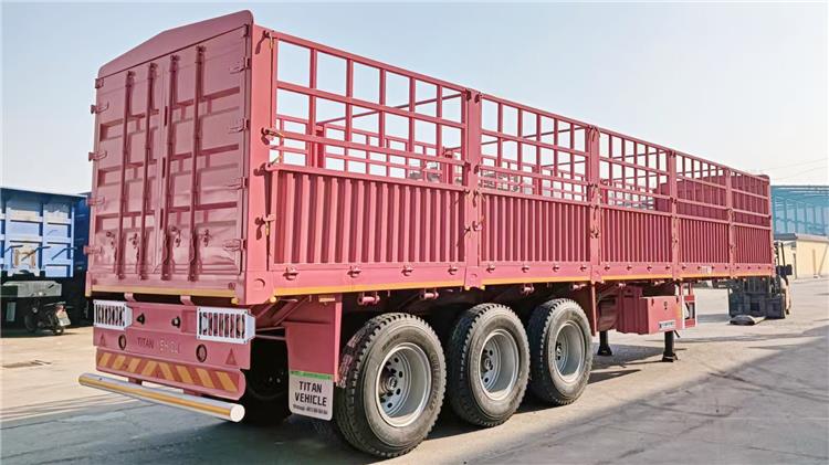 60 Ton Fence Cargo Trailer for Sale Price In Nigeria Lagos