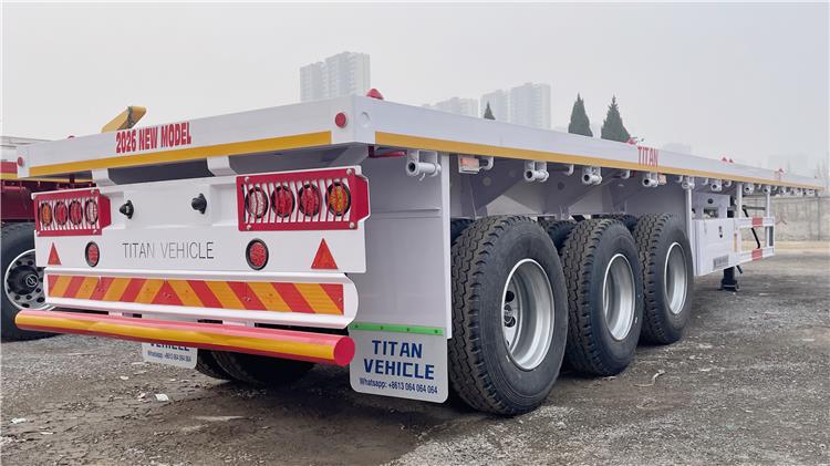 2026 New Model Flatbed Semi Trailer for Sale In Nigeria Lagos