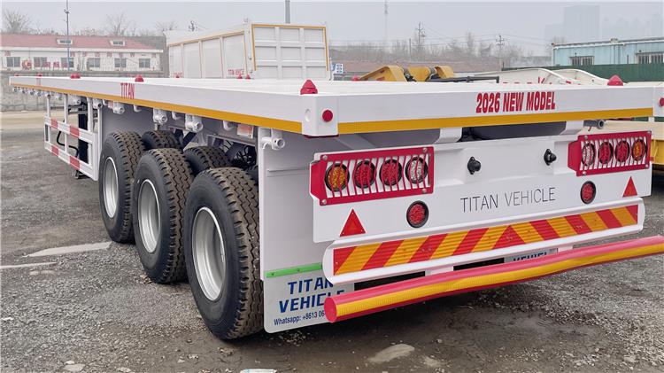 2026 New Model Flatbed Semi Trailer for Sale In Nigeria Lagos