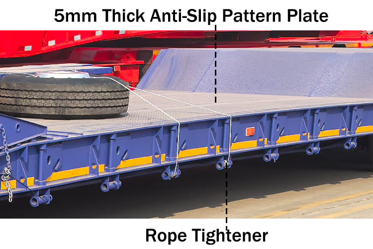 Tri Axle Detachable Lowboy Trailers for Sale in Nigeria