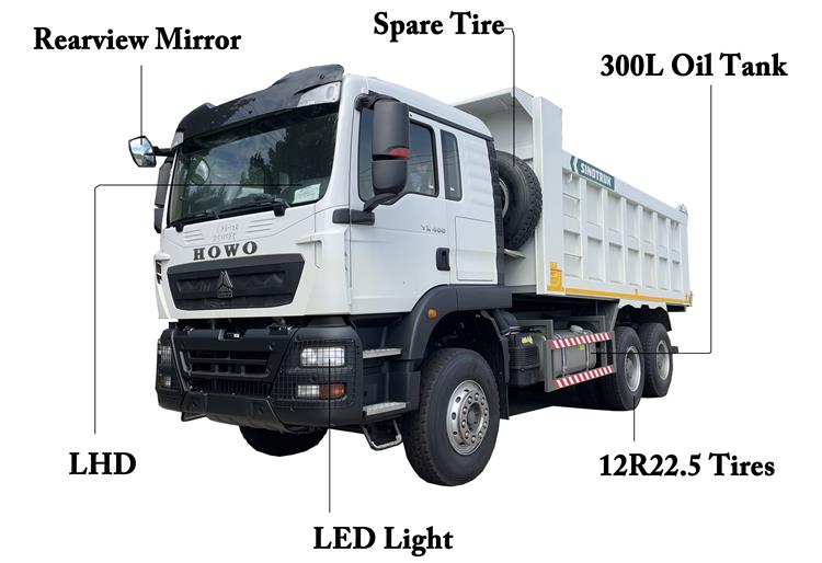 2026 New Model Howo NX Dump Truck for Sale In Nigeria Lagos
