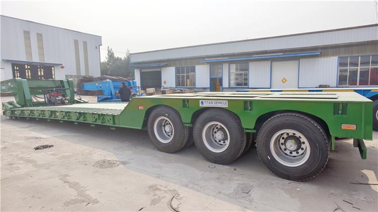 3 Line 6 Axle Detachable Lowboy Trailer for Sale In Nigeria Lagos