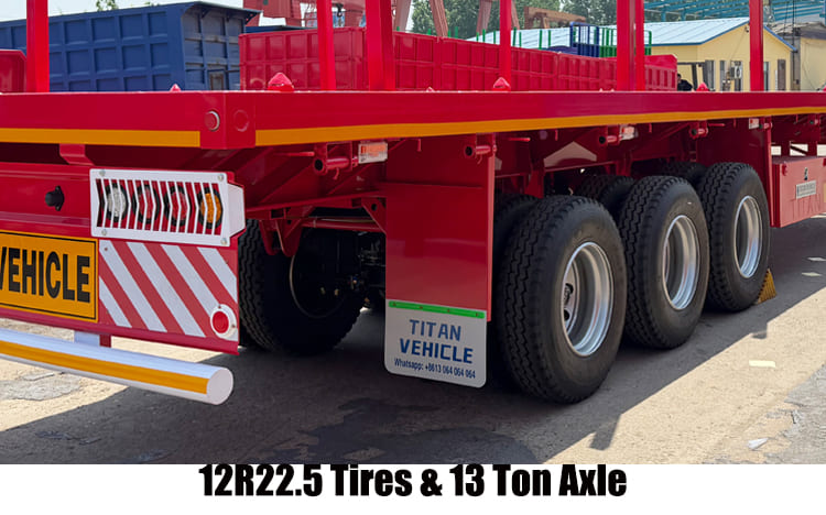 48 80 Extendable Flatbed Trailer | telescopic trailer in Nigeria