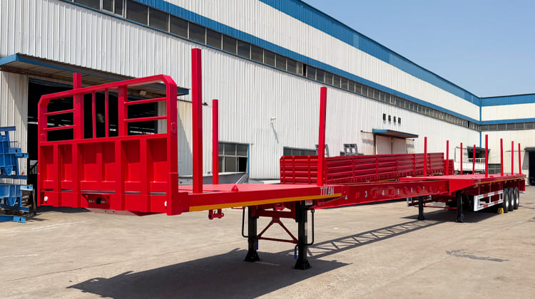 48 80 Extendable Flatbed Trailer | telescopic trailer in Nigeria