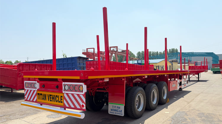 48 80 Extendable Flatbed Trailer | telescopic trailer in Nigeria