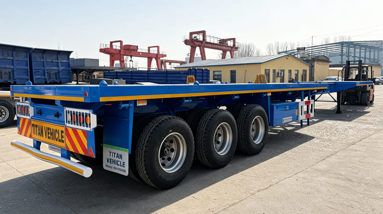 24M Extendable Flatbed Trailer for Sale in Nigeria