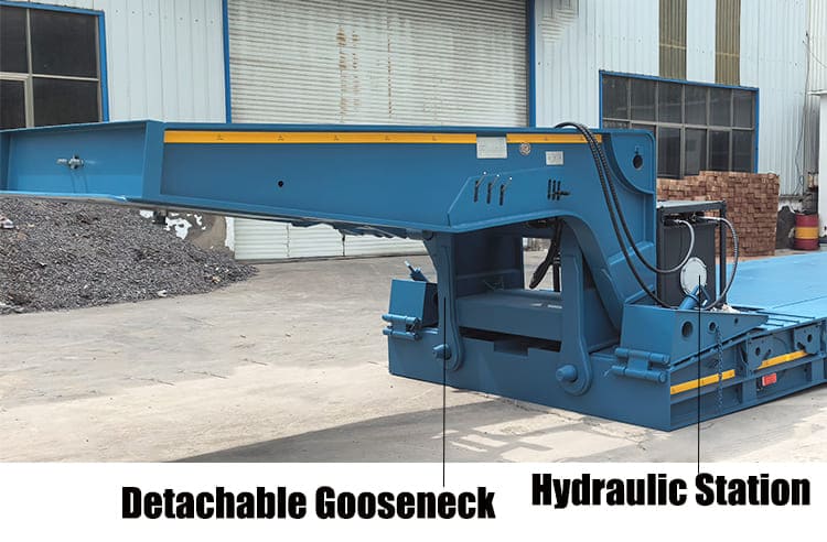 Extendable RGN Lowboy Trailer | Removable Gooseneck Trailer in Nigeria