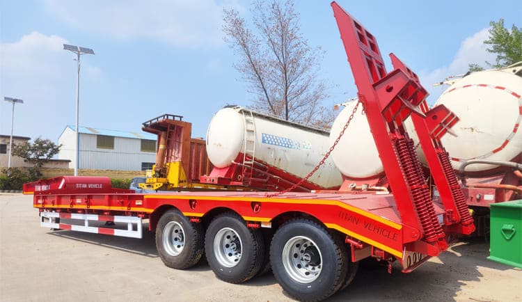 3 Axle 40 Ft Semi Lowbed Trailer for Sale in Nigeria