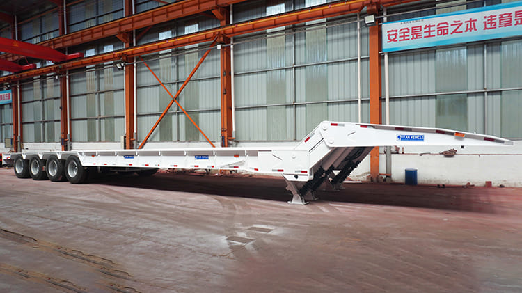 TITAN 4 Axle Folding Gooseneck Trailer for Sale in Nigeria