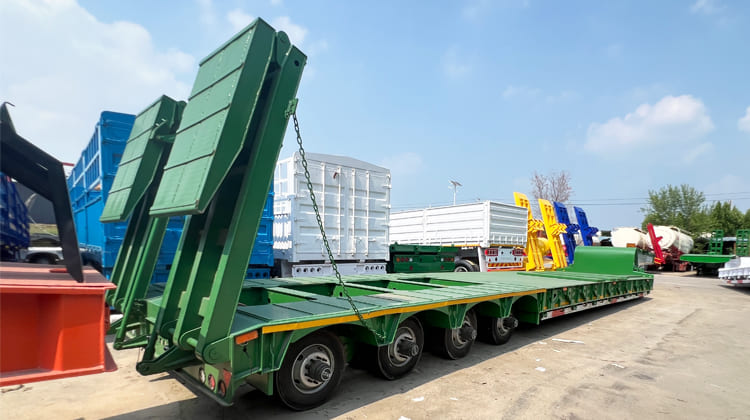 4 Line 8 Axle Low Loader Trailer for Sale in Nigeria