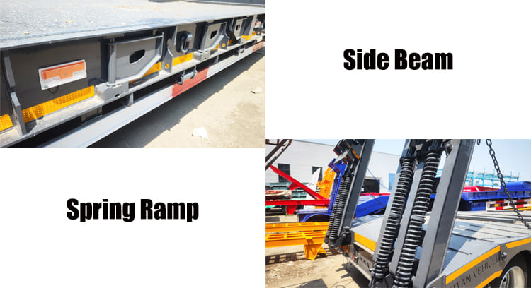 60 Ton Lowbed Truck Trailer for Sale in Lagos Nigeria