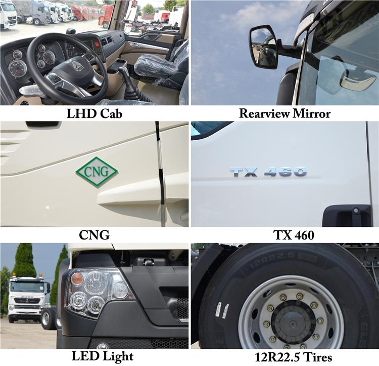 Sinotruk Howo CNG Truck Head Price In Nigeria Lagos