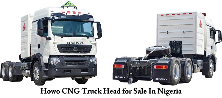 Sinotruk Howo CNG Truck Head Price In Nigeria Lagos