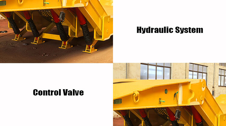 3 Axle Folding Neck Lowboy for Sale in Nigeria