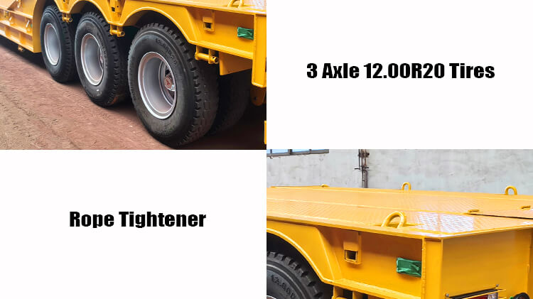 3 Axle Folding Neck Lowboy for Sale in Nigeria