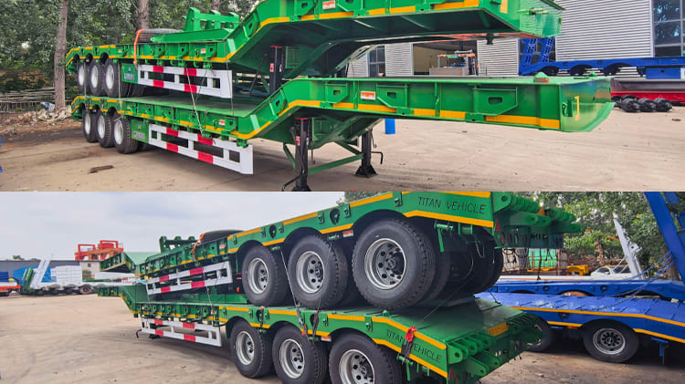 40Ft Semi Low Bed Trailer for Sale in Nigeria