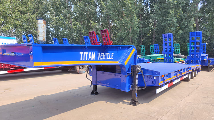 60 Ton 3 Axle Low Loader Trailer for Sale in Nigeria