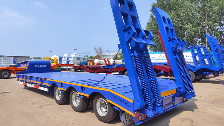 60 Ton 3 Axle Low Loader Trailer for Sale in Nigeria