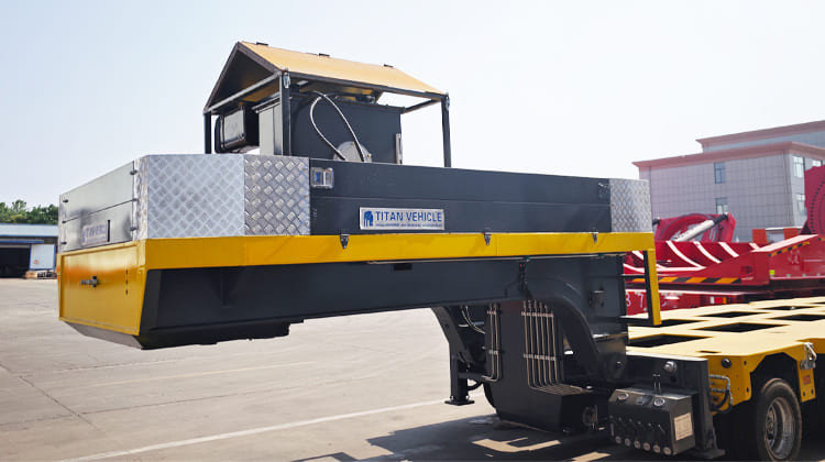 Multi Axle Hydraulic Goldhofer Modular Trailer in Nigeria