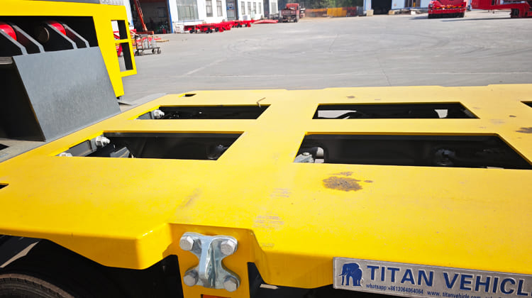 Multi Axle Hydraulic Goldhofer Modular Trailer in Nigeria
